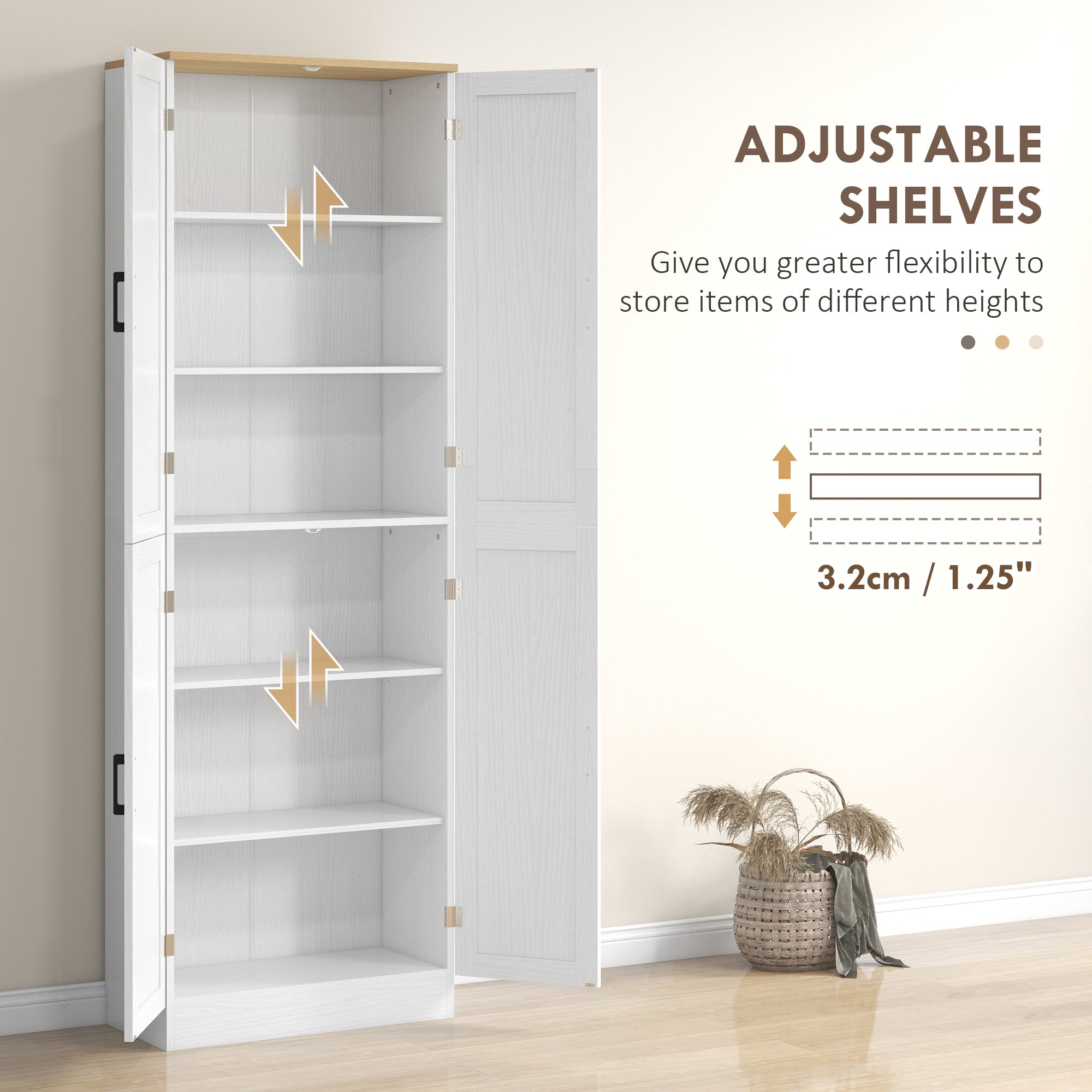 Over-Door Pantry Organiser — 4 Pockets