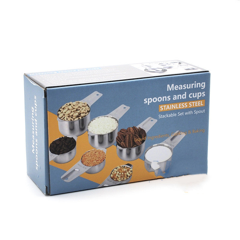 Measuring Cups & Spoons Set — 10 Piece