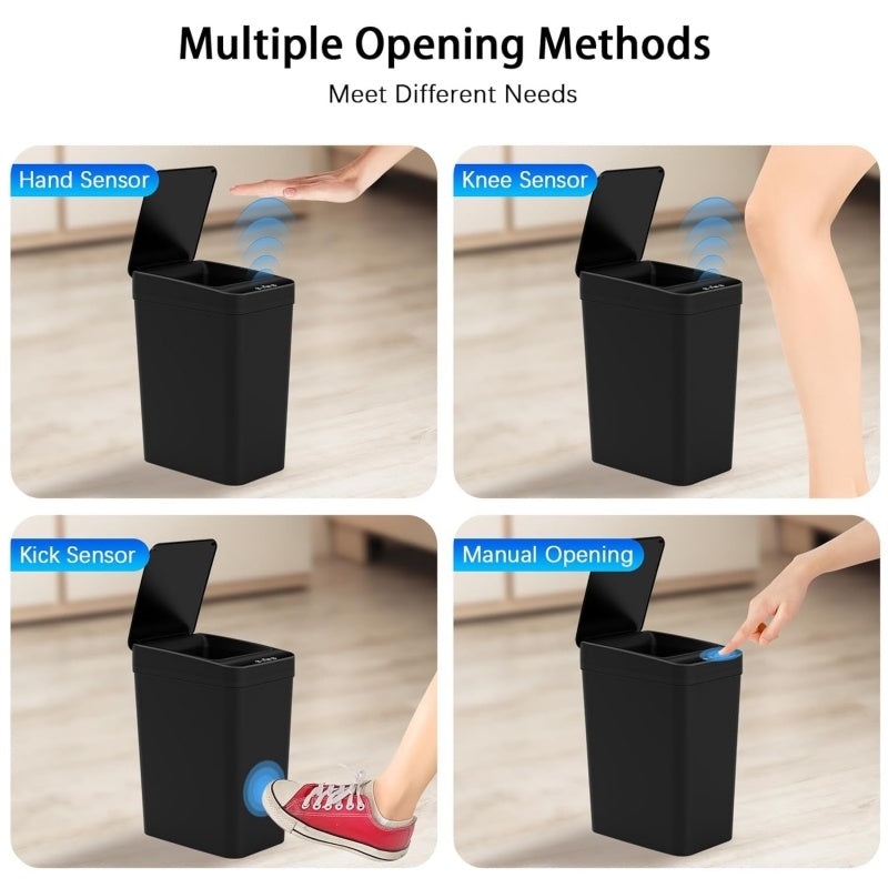 Touch-Free Sensor Waste Bin — 12L