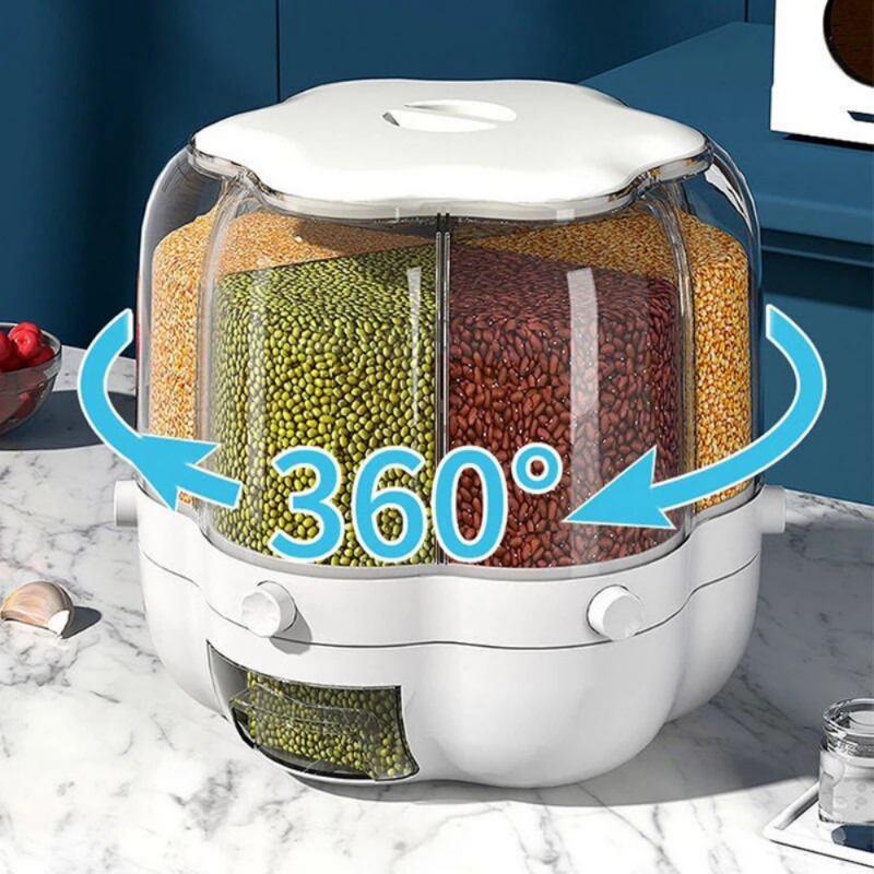 Rice & Grain Dispenser Storage Container