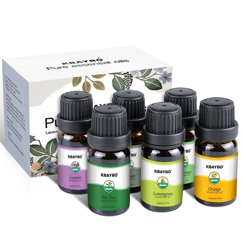 Essential Oils Set — 6 Pack Home Aromatherapy