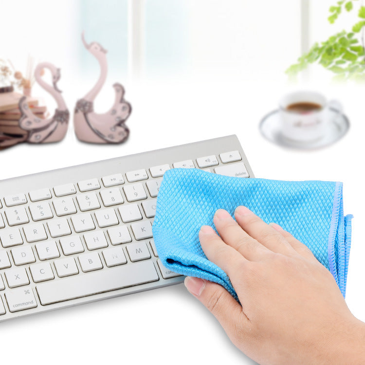 Microfibre Cleaning Cloth Set — 10 Pack