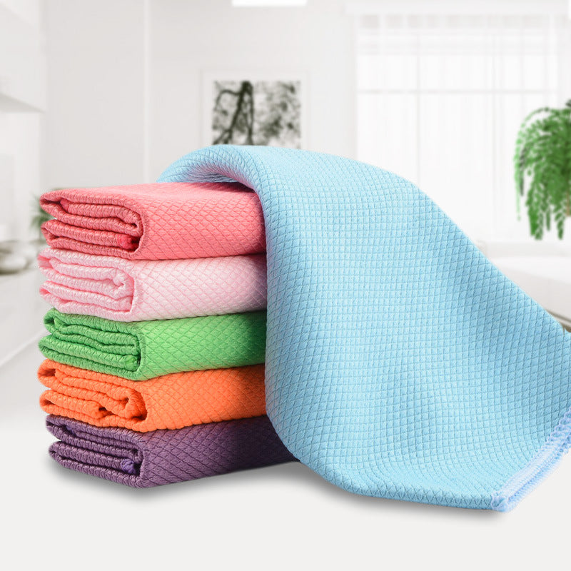 Microfibre Cleaning Cloth Set — 10 Pack