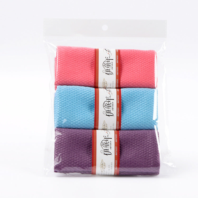 Microfibre Cleaning Cloth Set — 10 Pack