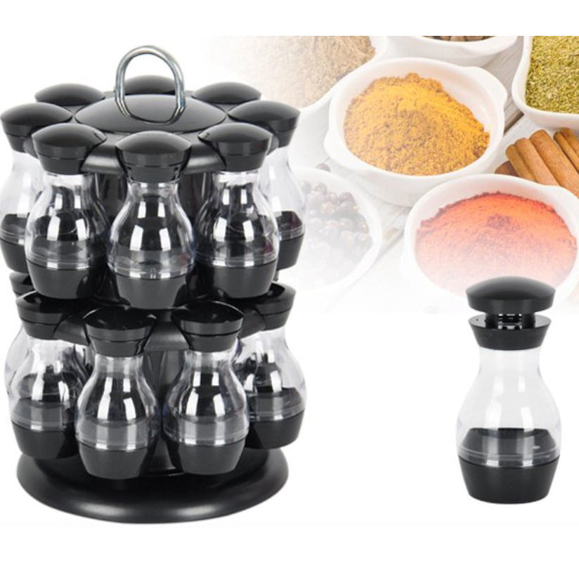 360° Rotating Spice Rack Organiser