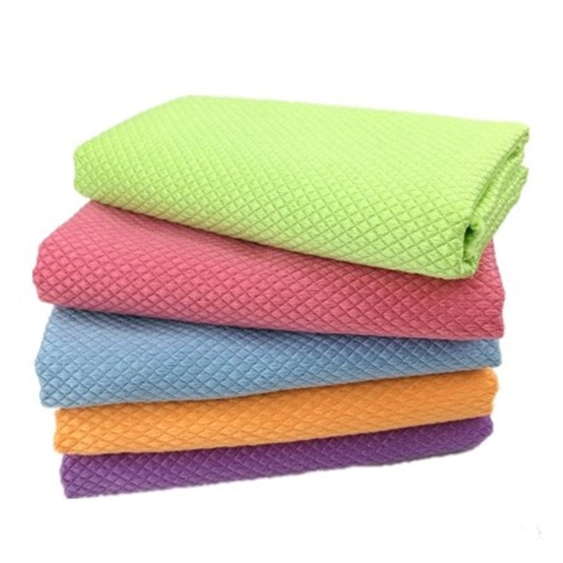Microfibre Cleaning Cloth Set — 10 Pack