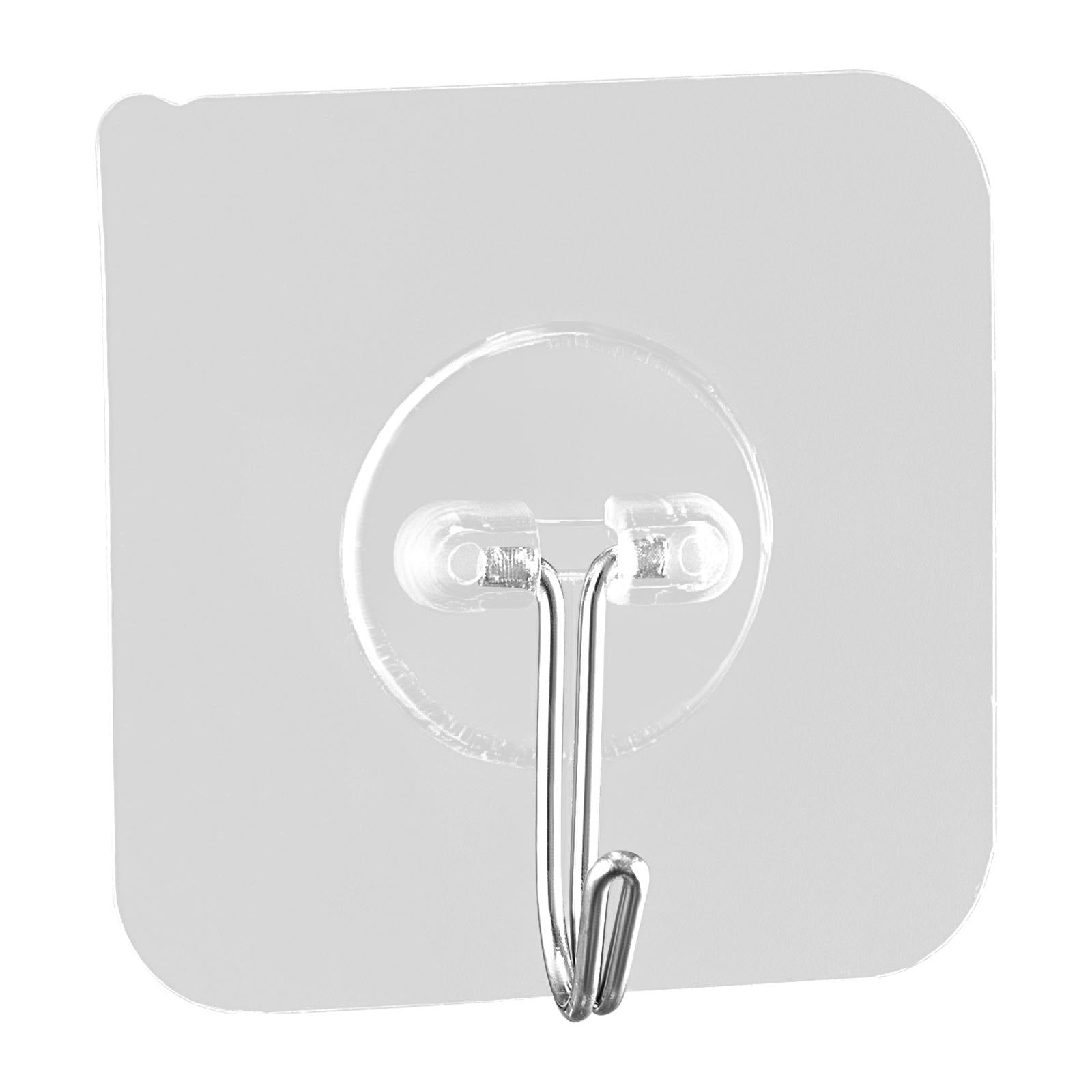 Self-Adhesive Wall Hooks Set — 10 Pack