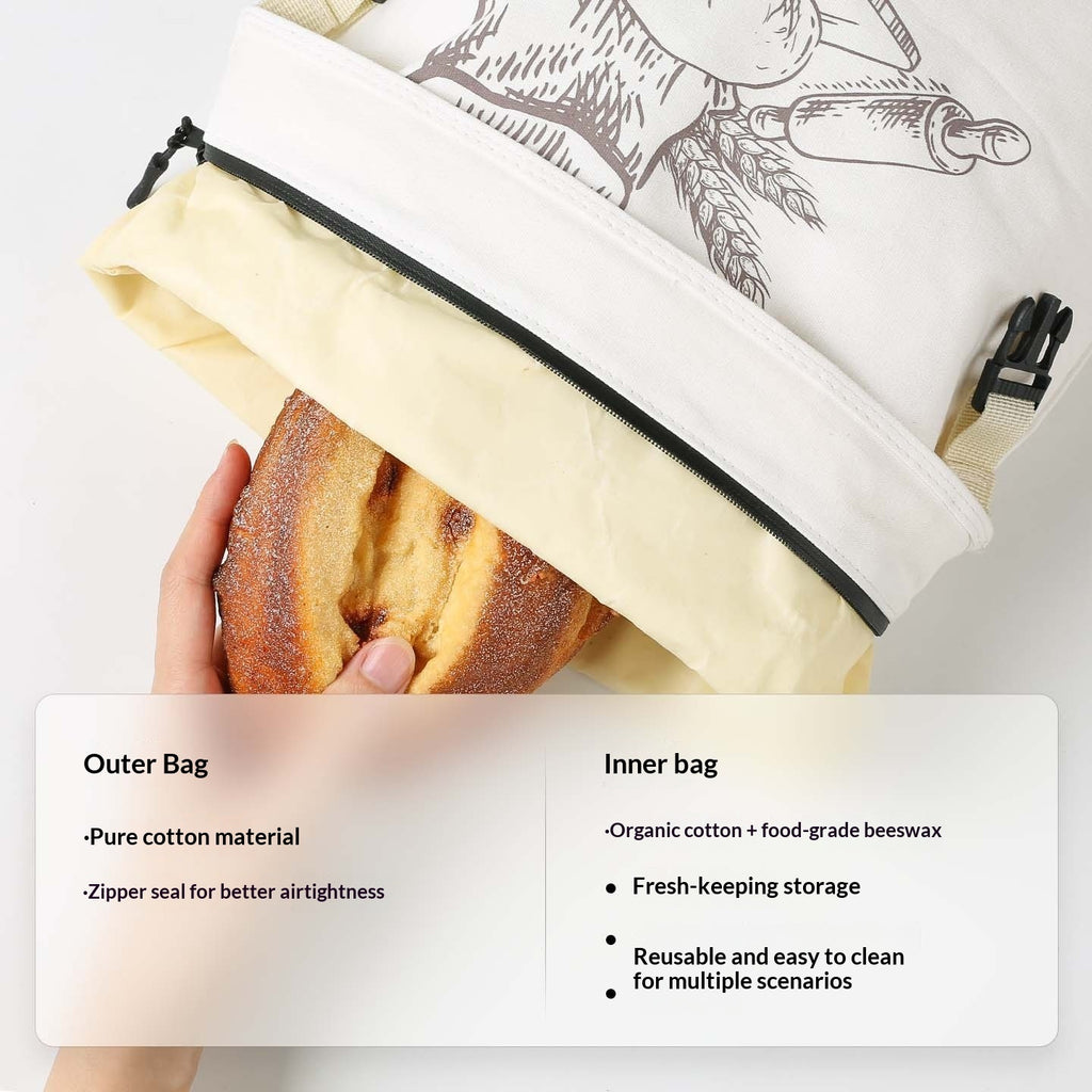 Reusable Beeswax Food Wraps — 6 Pack