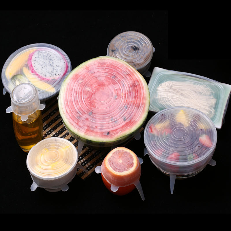 Silicone Stretch Lids Set — 6 Pack