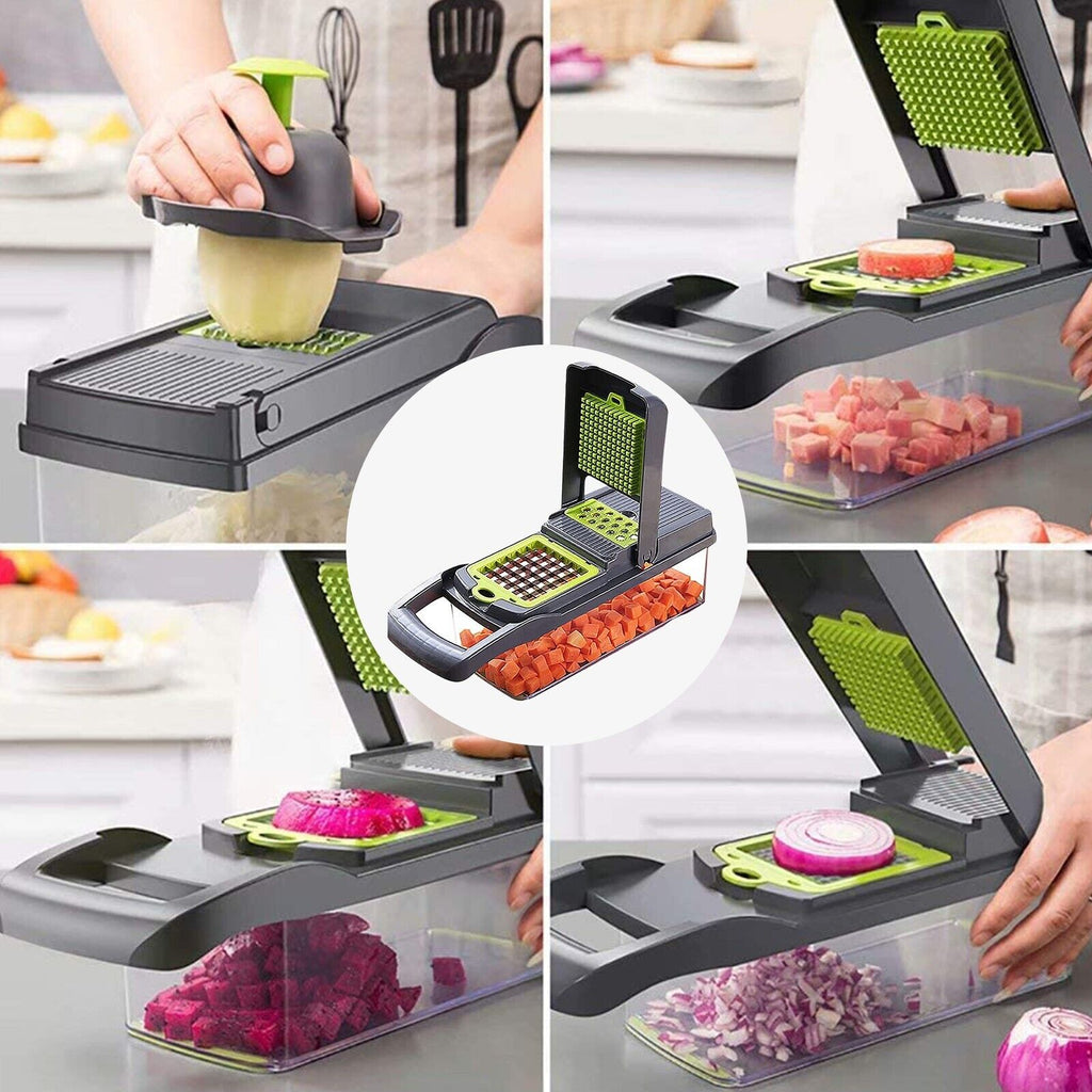 Pro Vegetable Chopper & Slicer — 16 Functions