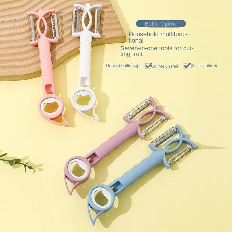 Multi-Purpose Jar & Bottle Opener — 5 in 1