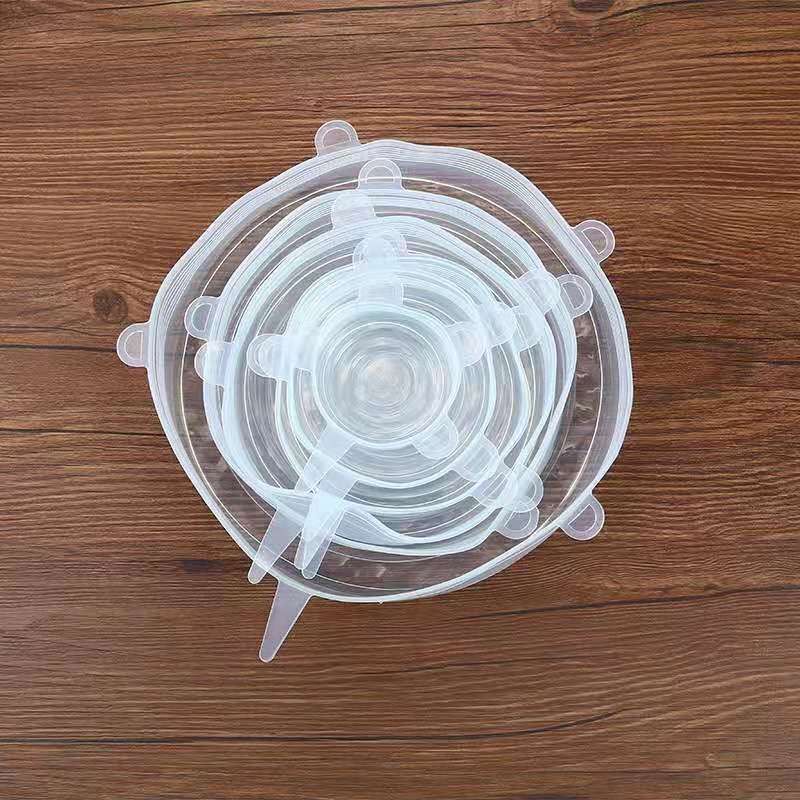 Silicone Stretch Lids Set — 6 Pack