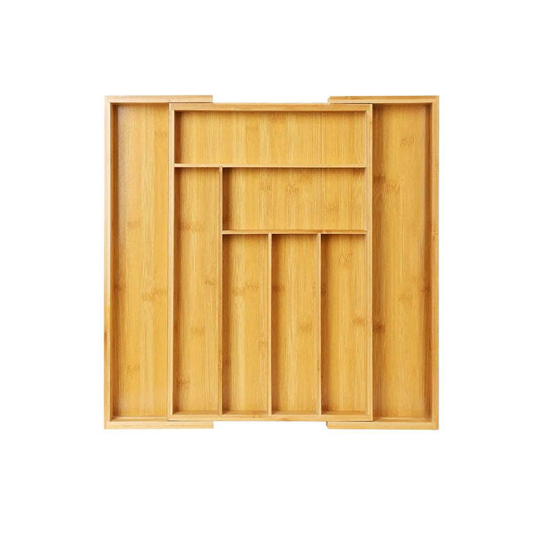 Bamboo Drawer Dividers — Expandable Set