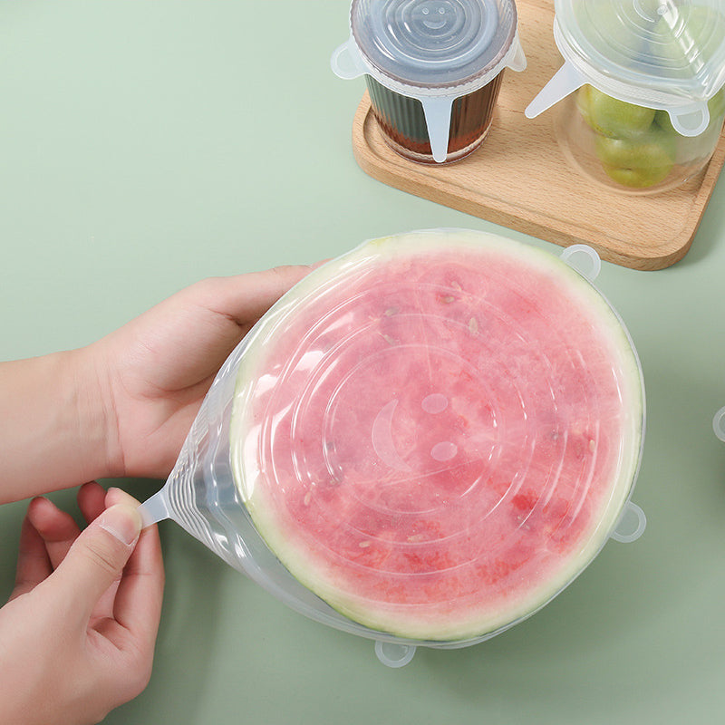 Silicone Stretch Lids Set — 6 Pack