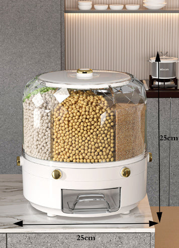 Rice & Grain Dispenser Storage Container