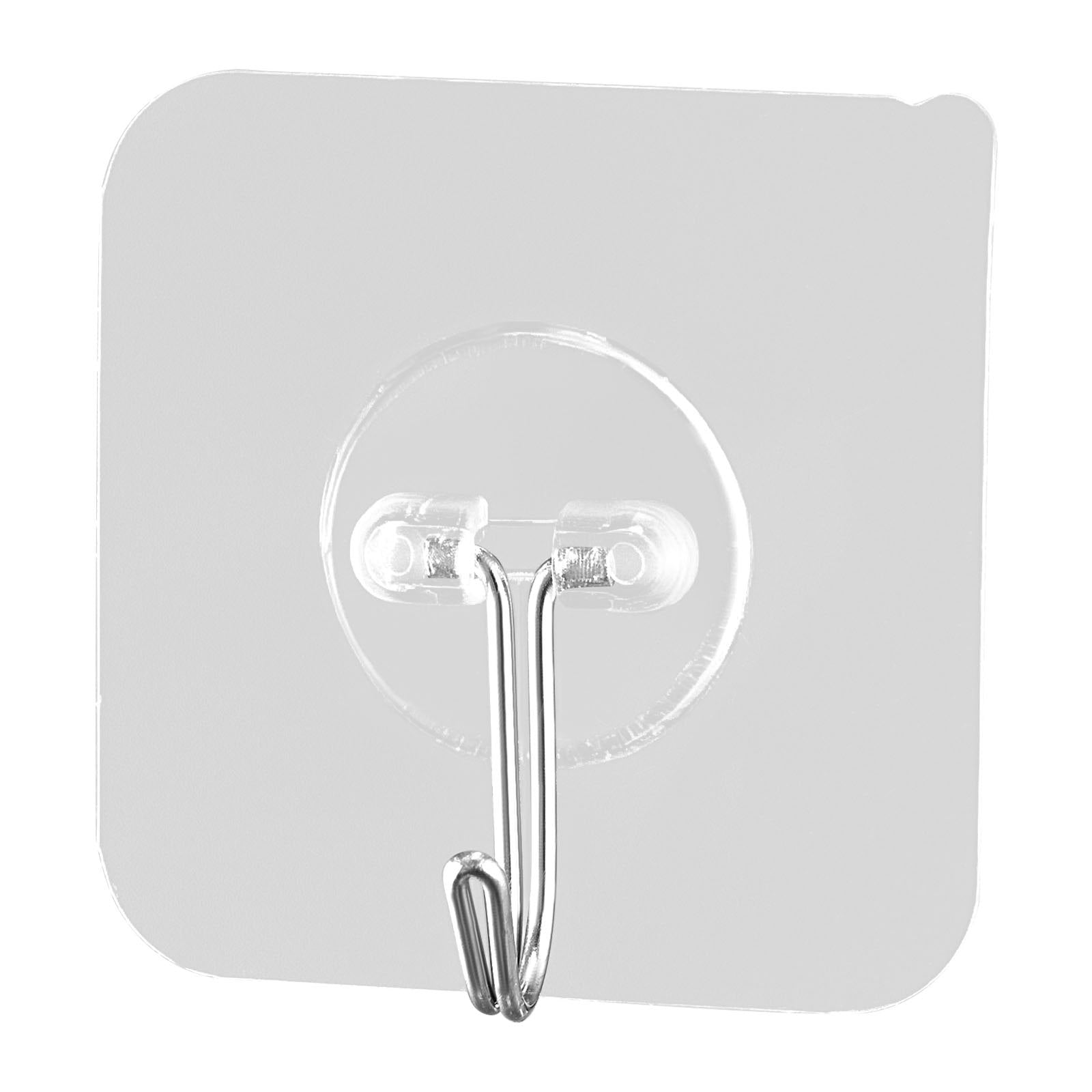 Self-Adhesive Wall Hooks Set — 10 Pack