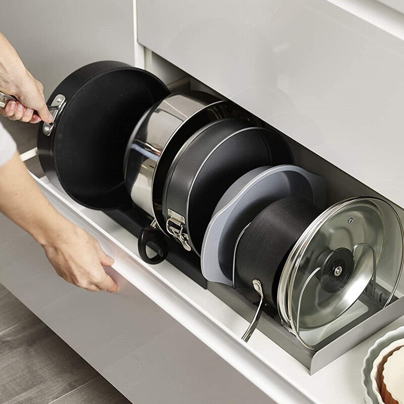 Pot Lid & Pan Organiser Rack