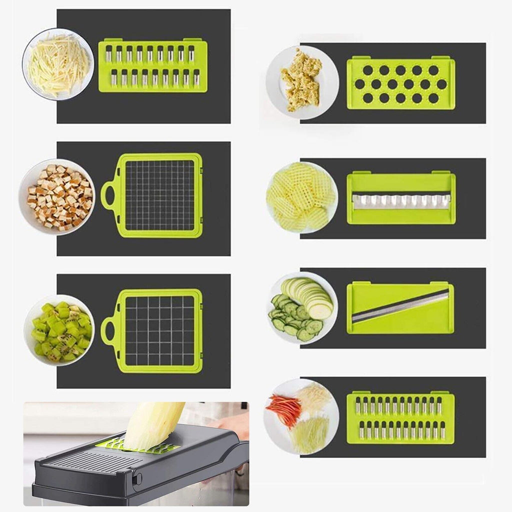 Pro Vegetable Chopper & Slicer — 16 Functions