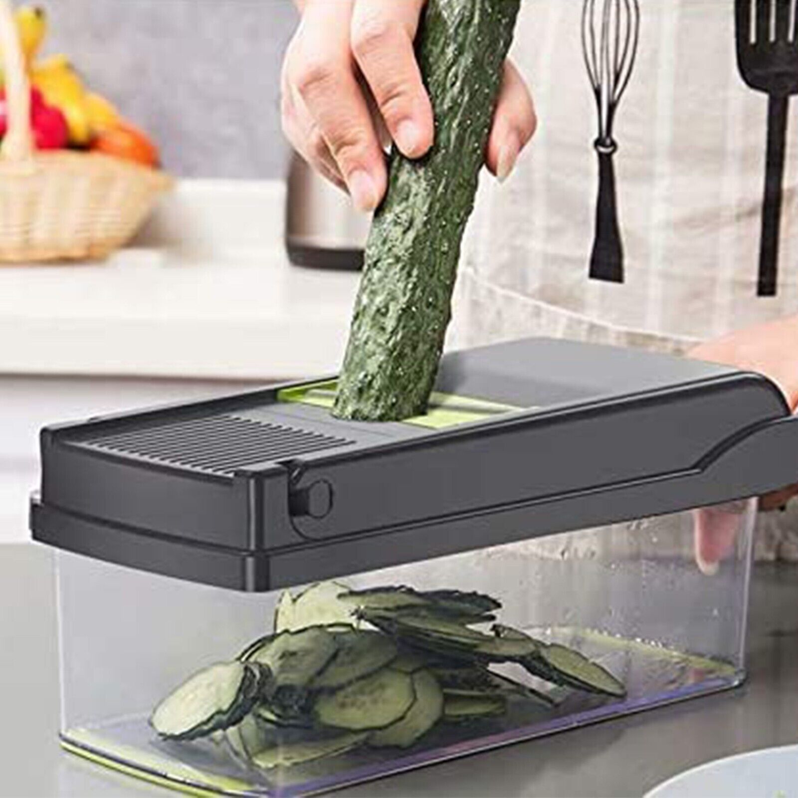 Pro Vegetable Chopper & Slicer — 16 Functions